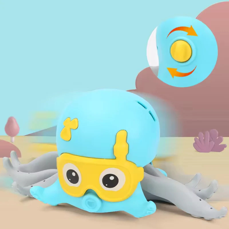 Crawling octopus