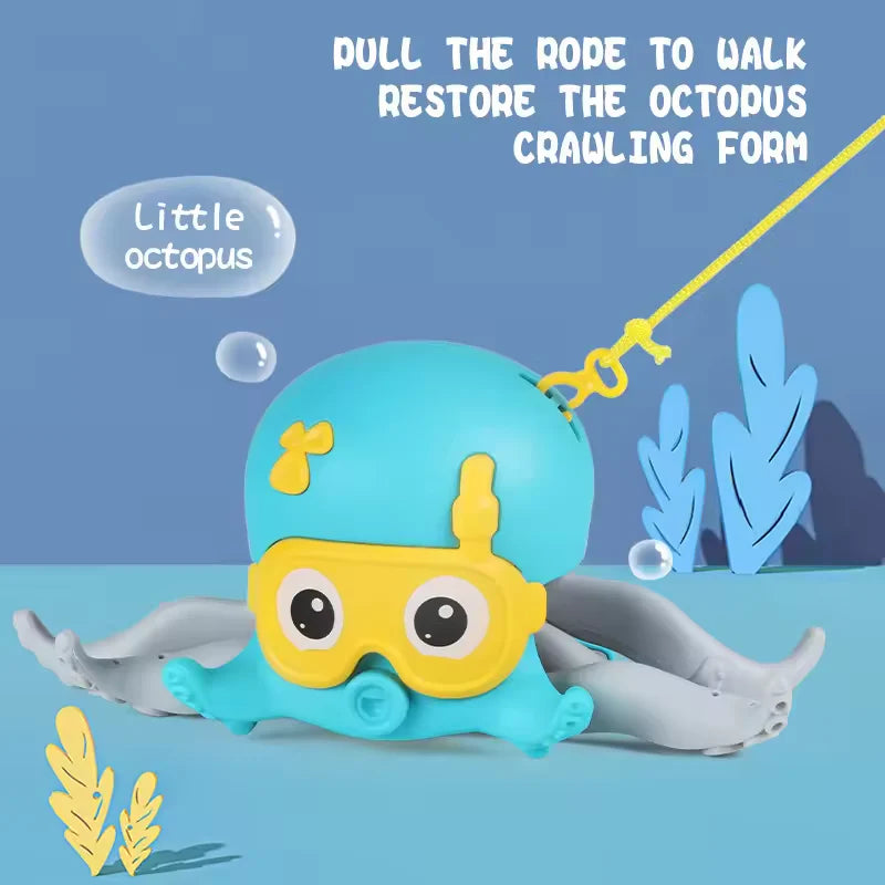 Crawling octopus