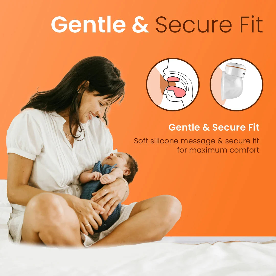 Momy™ - Smart & Wearable Breast Pump - 1 Yr Warranty - Made in India