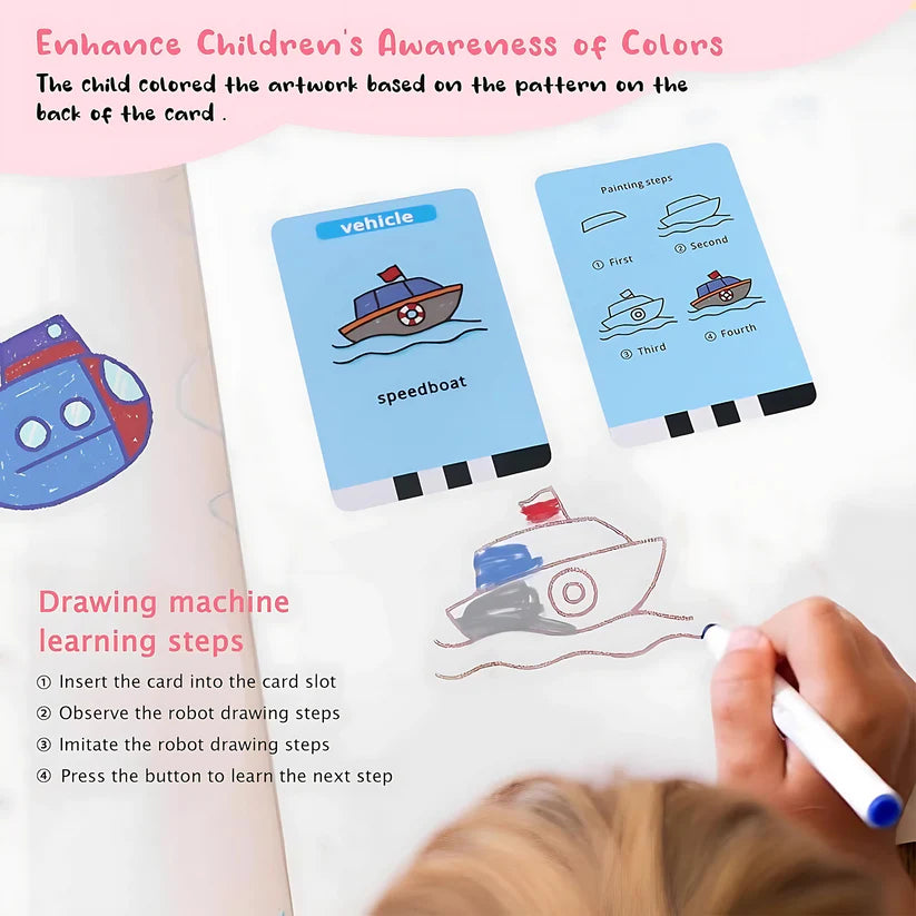 MyDrawing Robo™ - Interactive Drawing Robot - Best for Summer Holidays