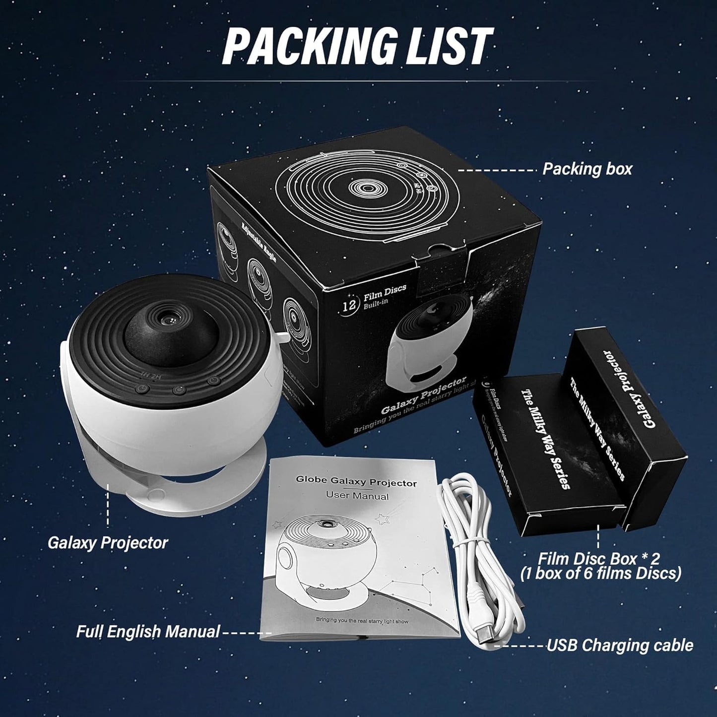 Planetarium Night Galaxy Lamp - 13 Disks FREE || Limited Time Deal 🔥🔥
