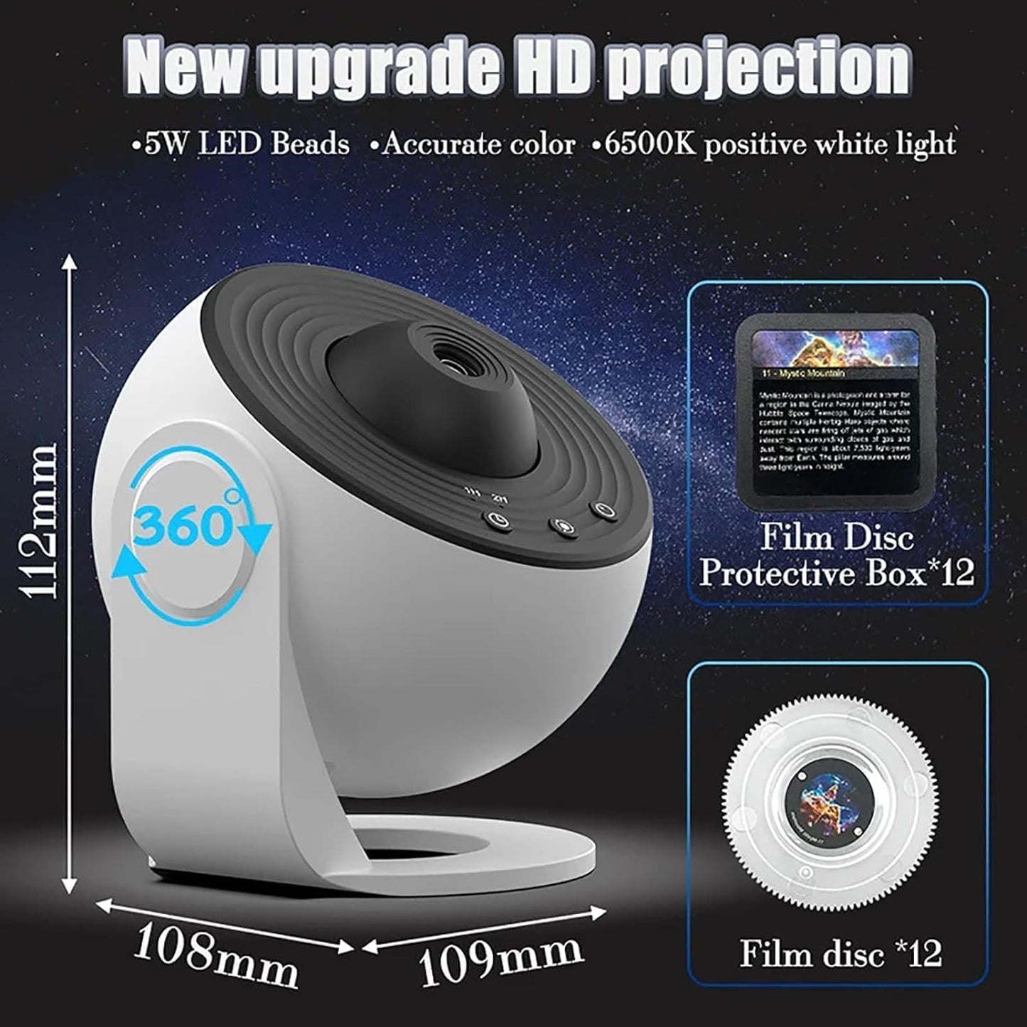 Planetarium Night Galaxy Lamp - 13 Disks FREE || Limited Time Deal 🔥🔥