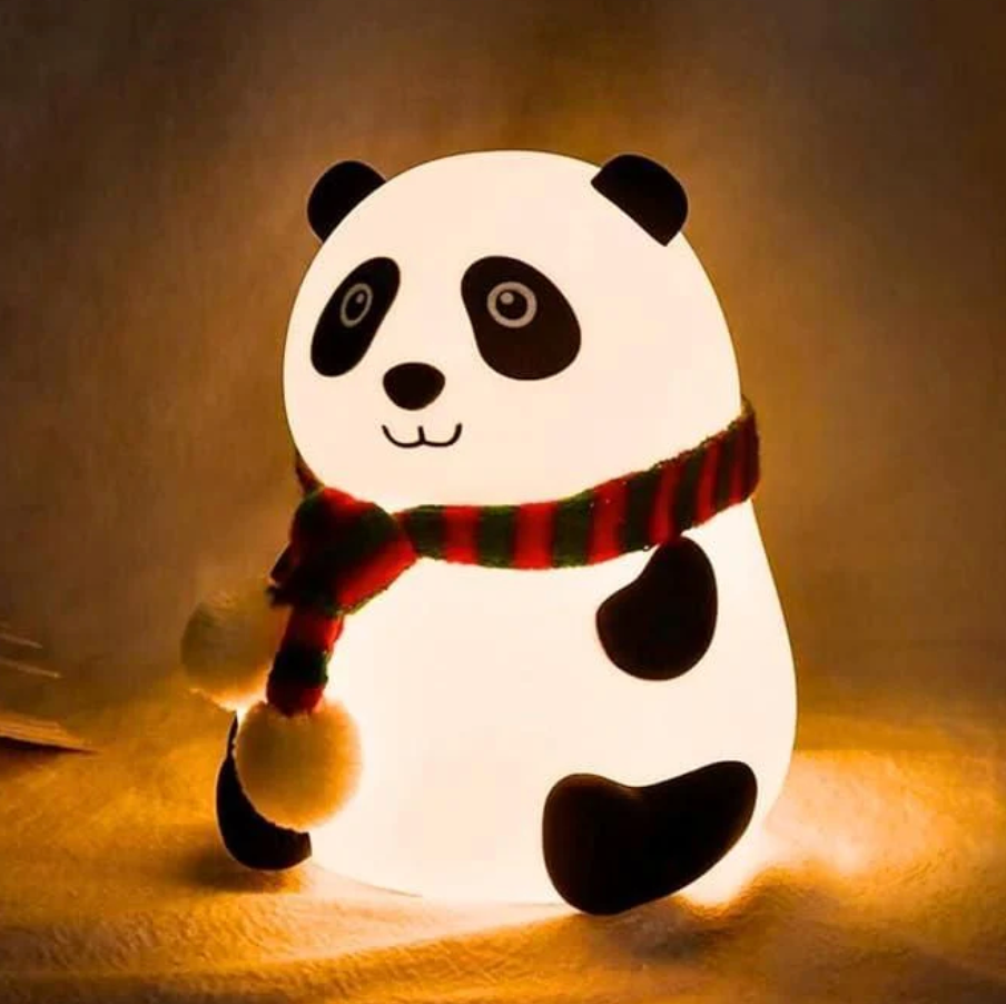 Cute PANDA - SOFT TOUCH NIGHTLAMP - 7 Lights