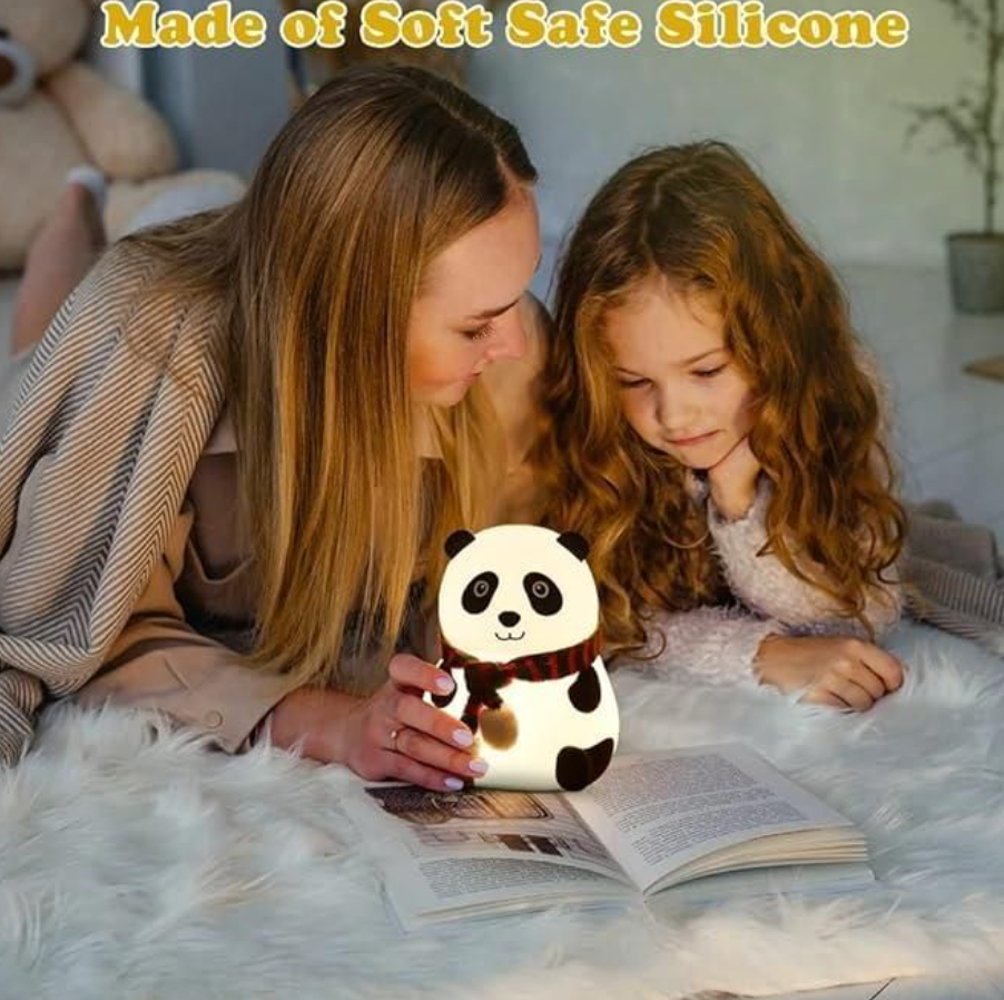 Cute PANDA - SOFT TOUCH NIGHTLAMP - 7 Lights