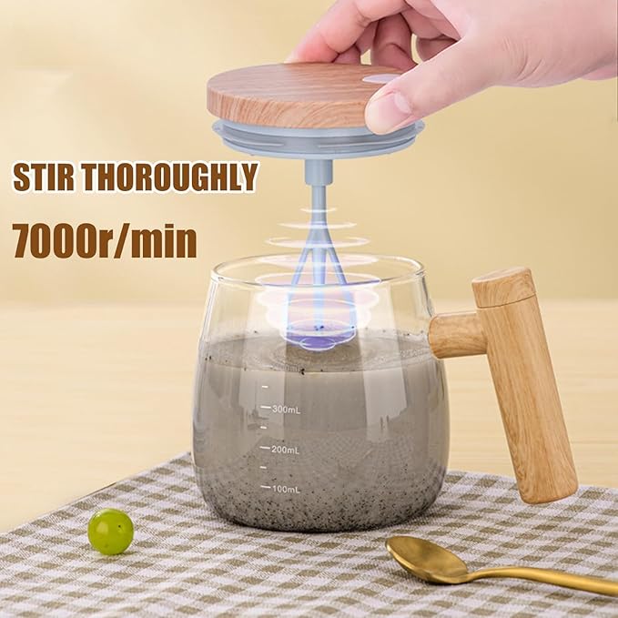 Compact Magic Stir™- Self-Stirring Mug – 1 Yr Warranty| Limited Stock Only 🔥