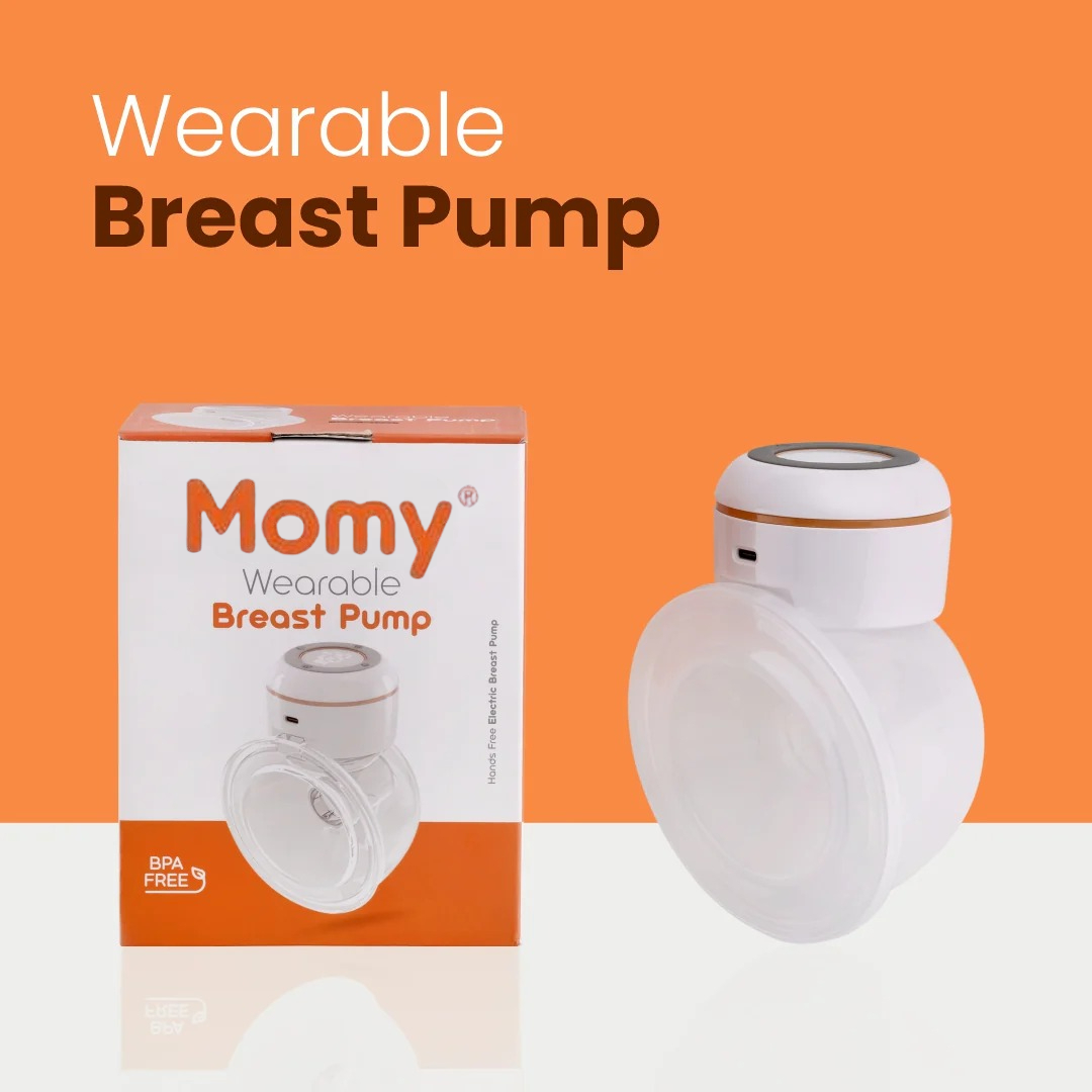Momy™ - Smart & Wearable Breast Pump - 1 Yr Warranty - Made in India