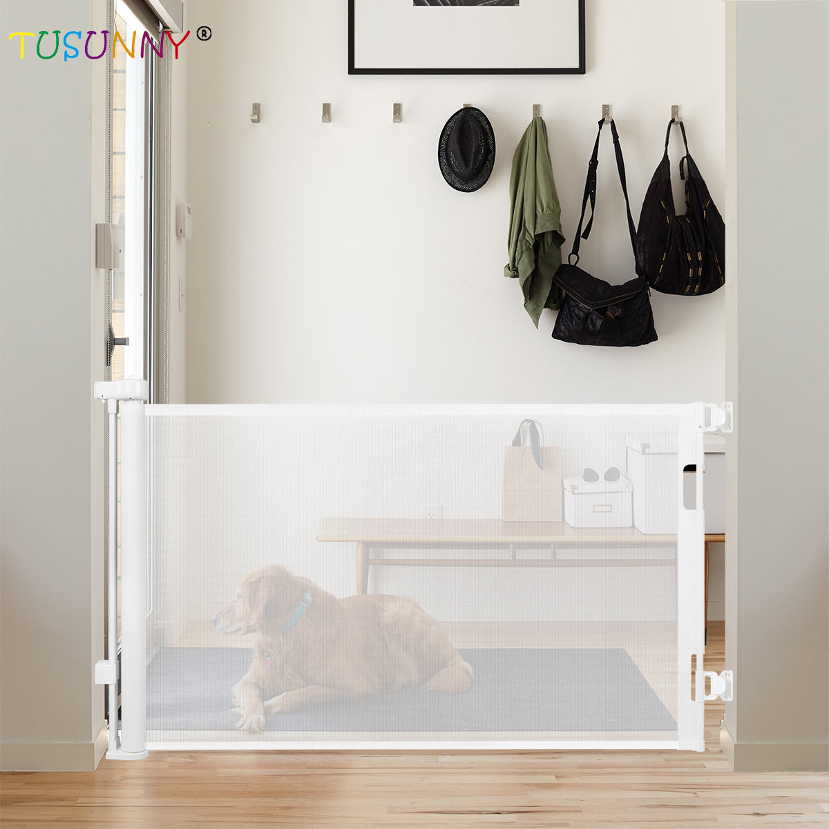 Infant Kid Safety Gate - Height Adjustable- DoorWay, Stairs, Balcony - 3 Minutes No Drill Setup || LIMITED STOCK