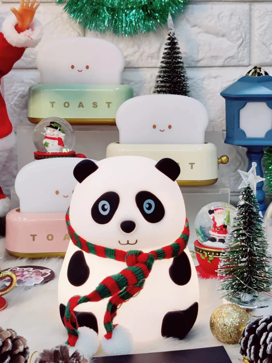Cute PANDA - SOFT TOUCH NIGHTLAMP - 7 Lights