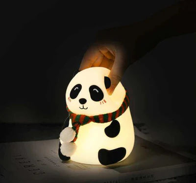 Cute PANDA - SOFT TOUCH NIGHTLAMP - 7 Lights