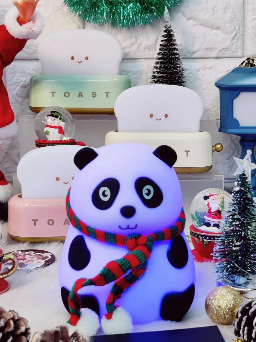 Cute PANDA - SOFT TOUCH NIGHTLAMP - 7 Lights