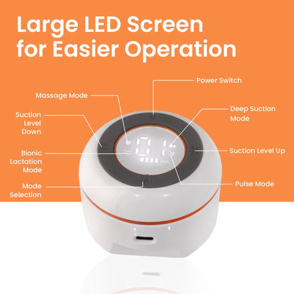 Momy™ - Smart & Wearable Breast Pump - 1 Yr Warranty - Made in India