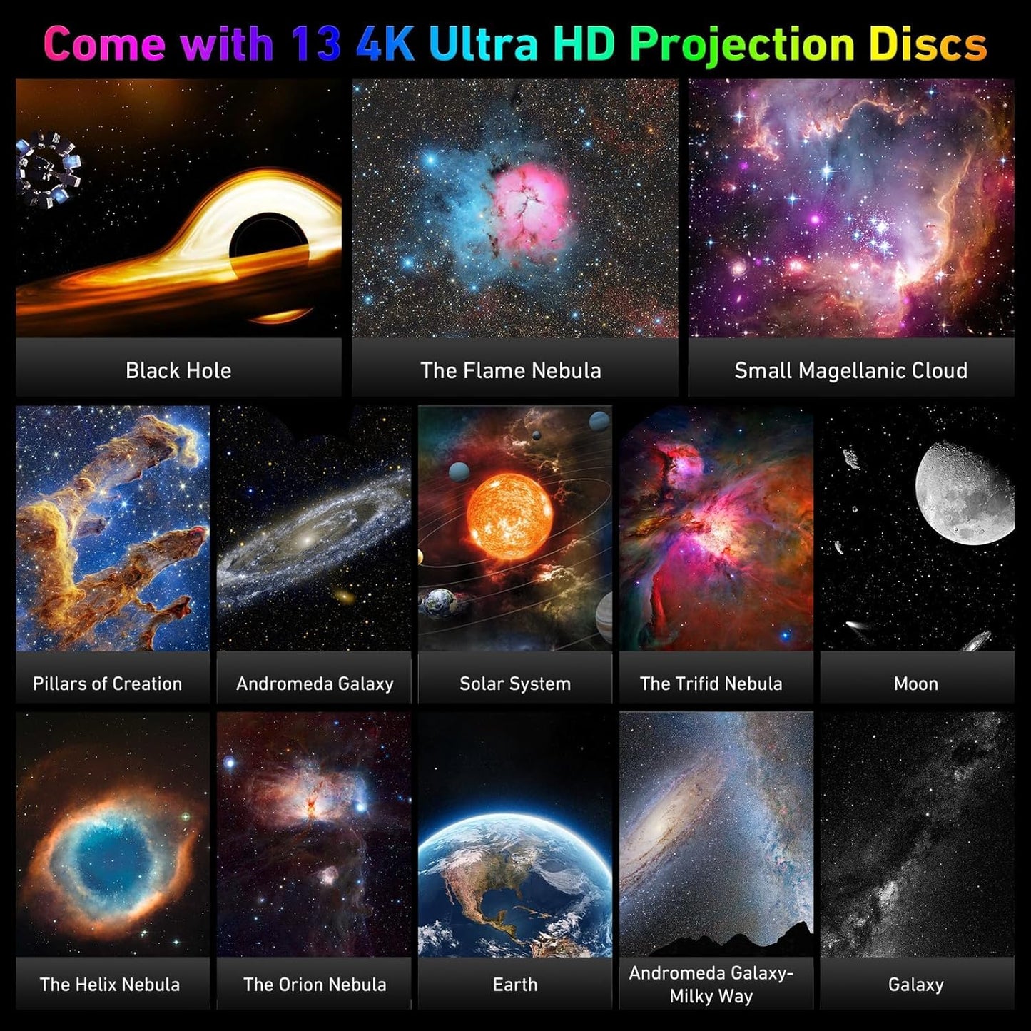 Planetarium Night Galaxy Lamp - 13 Disks FREE || Limited Time Deal 🔥🔥