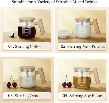 Compact Magic Stir™- Self-Stirring Mug – 1 Yr Warranty| Limited Stock Only 🔥