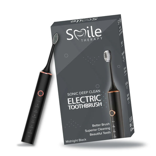 Imported 6-in-1 Sonic Electric Toothbrush - With 4 Brush Head Attachment FREE