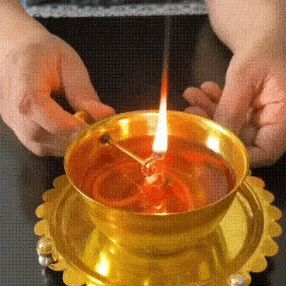 Shri Jyot Diya & Cover - Brass (पीतल) - PACK of 2- Premium Quality  ✅ | BUY1 GET1 - LAST DAY OFFER 🔥